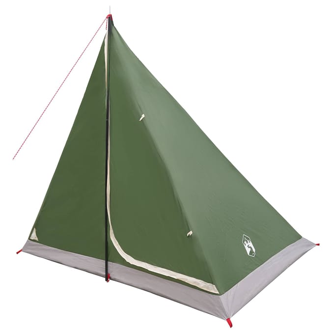 vidaXL - Backpacking - Tent - 2-persoons - Groen - 185T - Polyester - met - PU - Coating