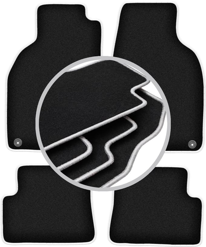 CARLUX-SILVER automatten voor: Saab 9-3 I cabriolet (1998-2003)