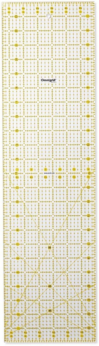 PRYM Univ. liniaal 6,5 x 24 inch Omnigrid 611485 - Prym