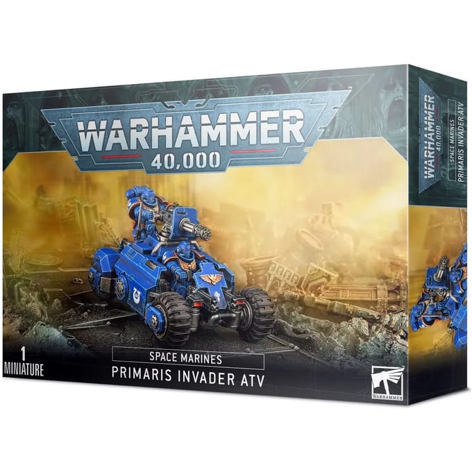 45-delig beeldje Games Workshop Warhammer 40k - Space Marine Primaris Quad Invader