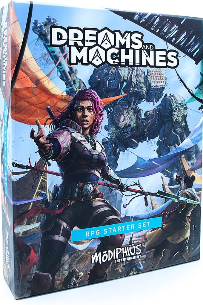 Modiphius Dreams and Machines - RPG Starter Set - Engelstalig