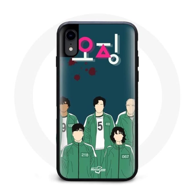 Coque Iphone X Squid Game Poster