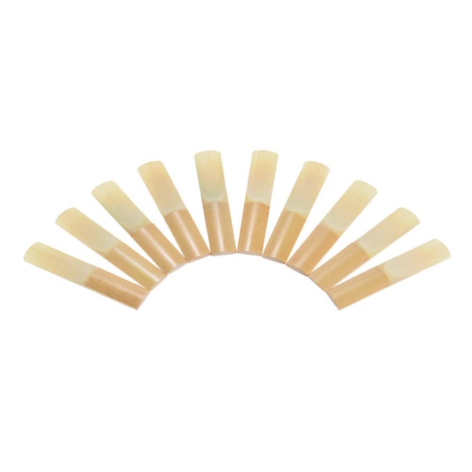 Saxophone Bb Tenor, 10 pièces, anches en bambou, force Strength 2.5 beige