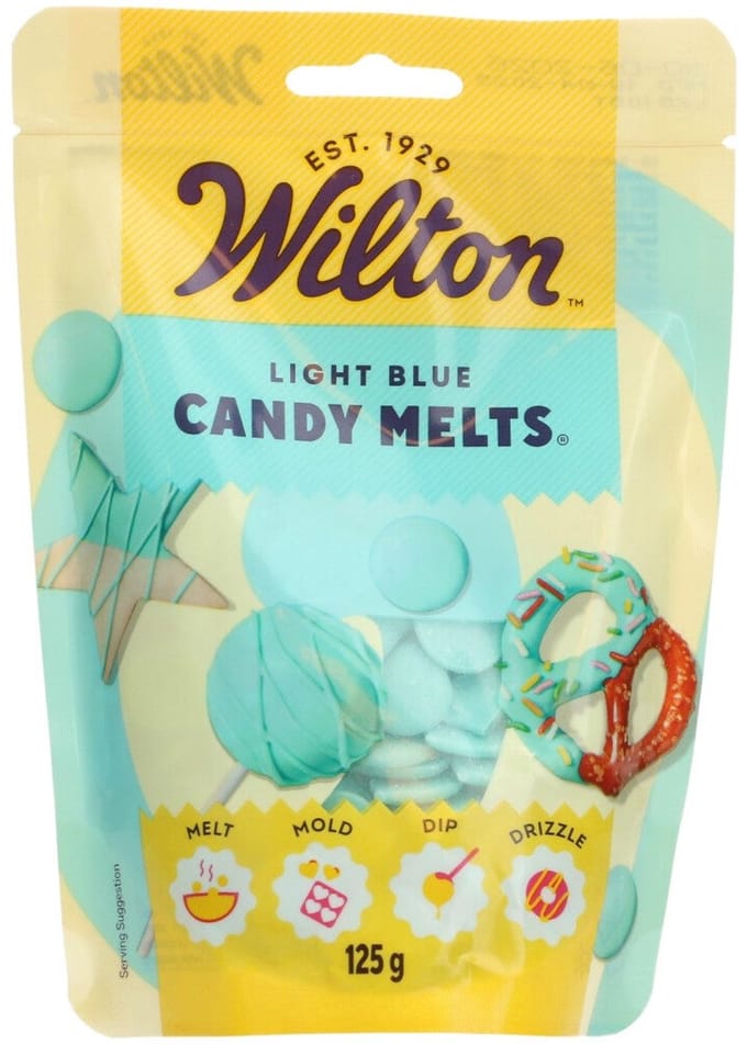 Wilton Candy Melts® - Lichtblauw - 125g - Smeltsnoep