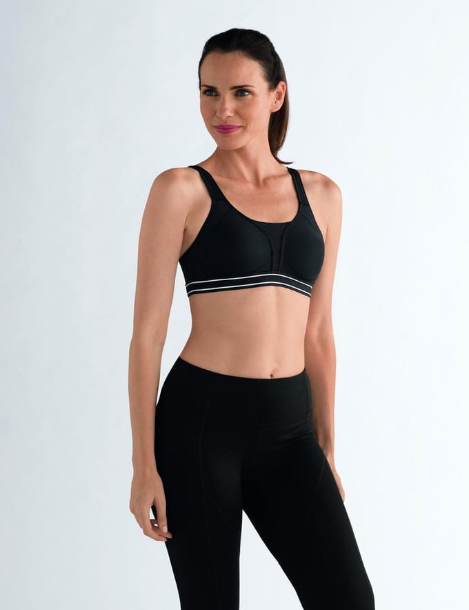 Amoena Prothese Sport Bh Performance Sport Bh Zwart - maat EU 75D / FR 90D