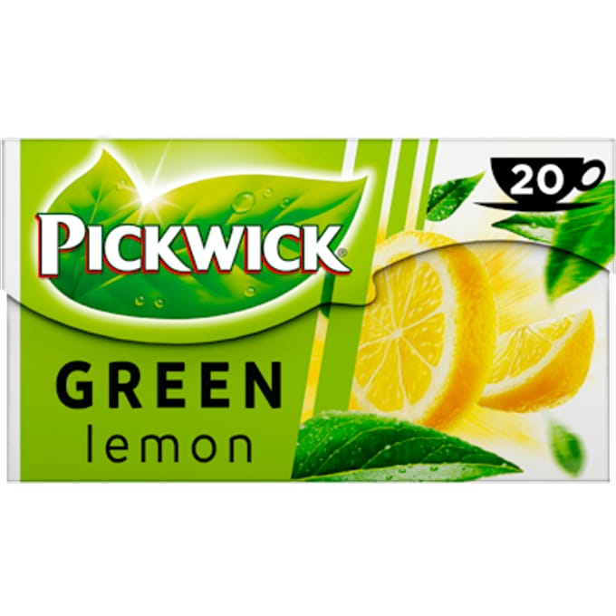 Pickwick Green Tea Lemon - 20 pcs