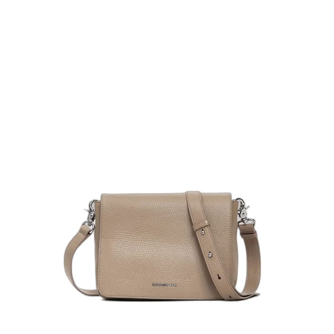Mandarina Duck Mellow Leather - Schoudertas 36 cm (warm taupe)