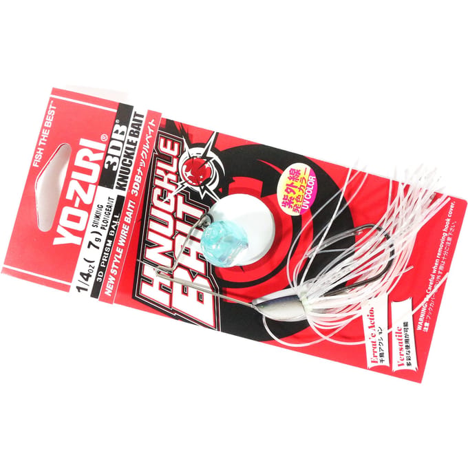 Yo Zuri Duel 3DB Knuckle Spinnerbait 1/4 oz Zinkend Kunstaas R1327-SH (2459)