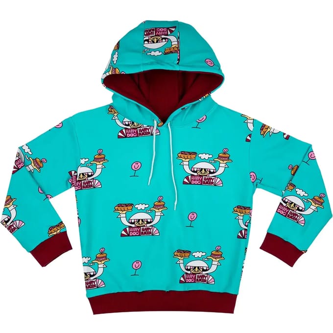 Junior Hoodie Raspberry Republic