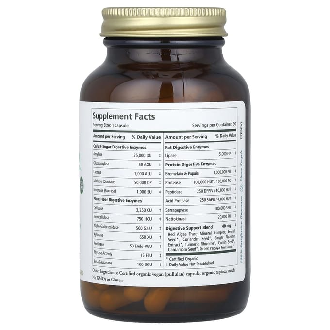 Pure Synergy, Enzyme Power™, 90 gélules