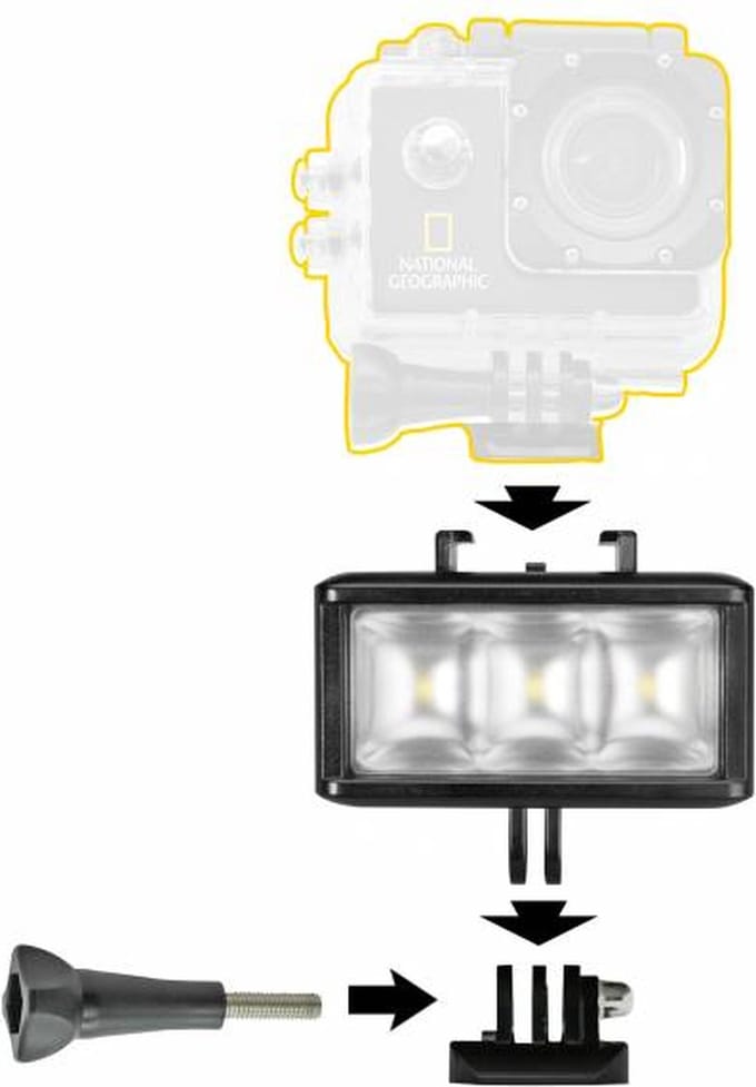 National Geographic Action Cam - LED lamp