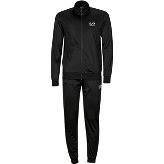 Emporio Armani EA7 Core Identity-trainingspak van gerecyclede technische stof voor heren in Zwart