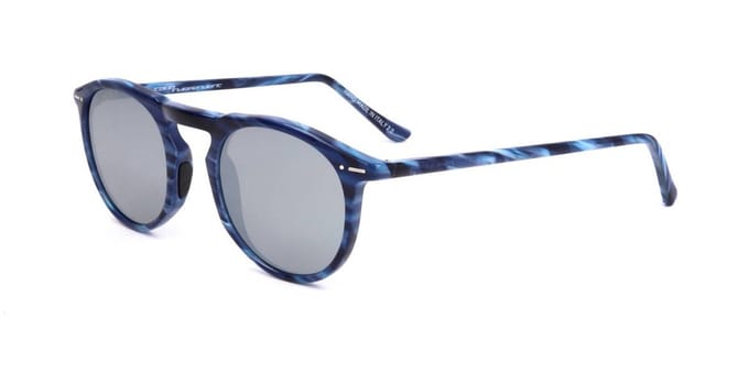 Italia Independent I I 0703 THIN ROUND B2 Button sky led 48/22/145 UNISEX Zonnebrillen