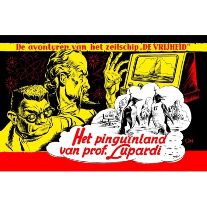 Het Pinguïnland Van Prof. Lupardi - De Avonturen Van Kapitein Rob - Pieter Kuhn