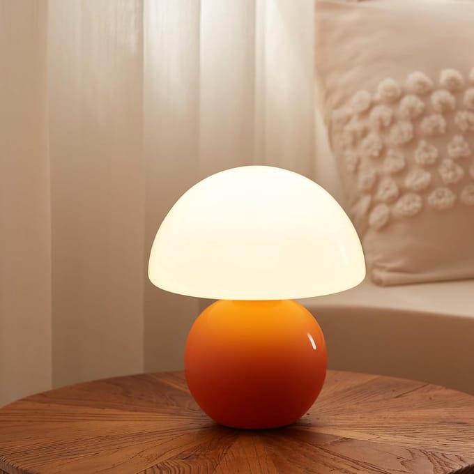 Paddenstoel Lamp - Paddestoel Lamp - Mushroom Lamp - Sfeer