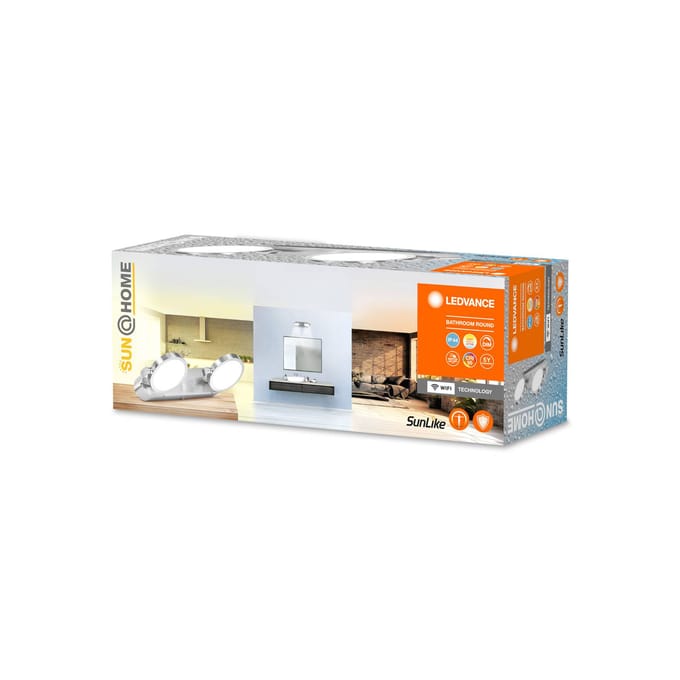 LEDVANCE SMART+ LEDVANCE SUN@Home Bathroom LED wandspot 2-lamps