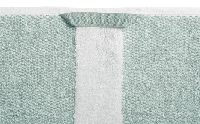 Beddinghouse Sheer Stripe Washandje - Groen