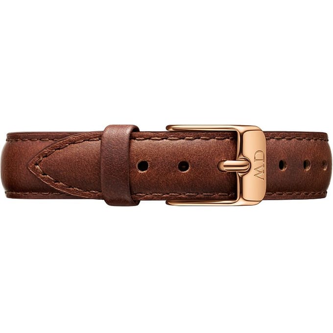 Daniel Wellington DW Strap Leather St Mawes 12mm Rose Gold