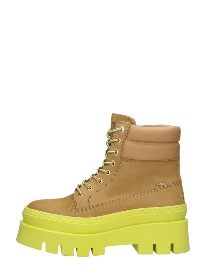 Bronx Evi-Ann Veterschoenen Hoog - Middelbruin - Maat 40