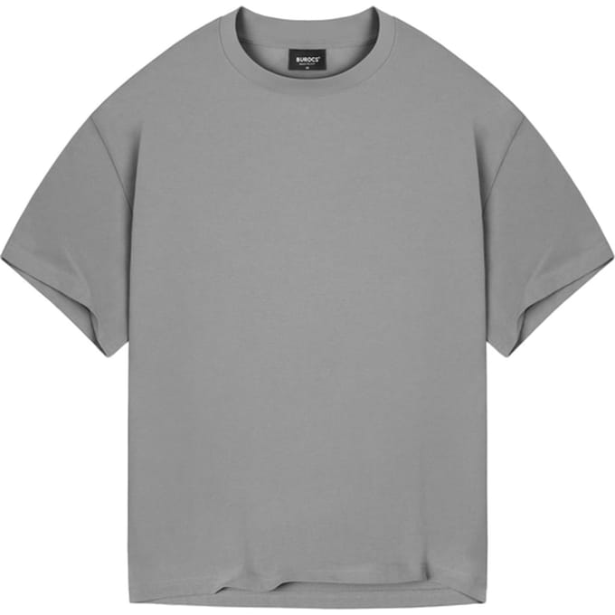 Burocs Basic Oversized T-shirt Grijs