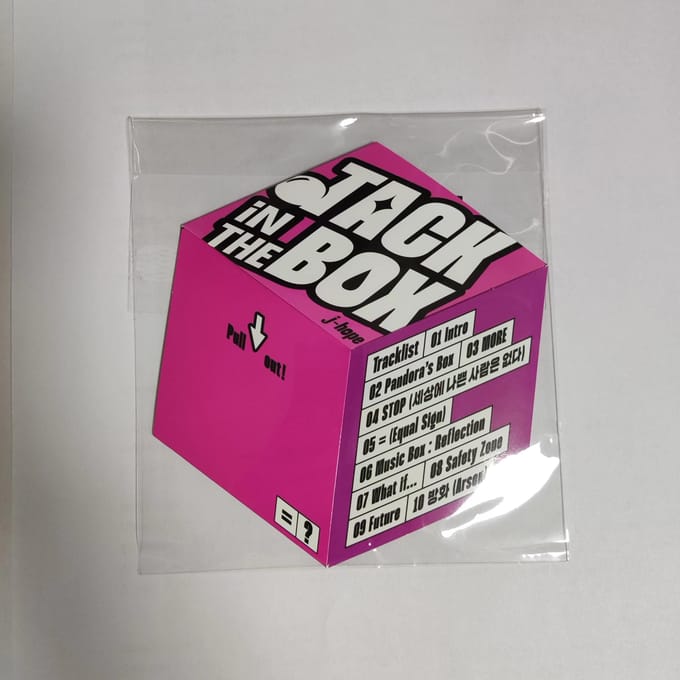 Album J-HOPE JACK IN THE BOX WEVERSE Album Ver.B