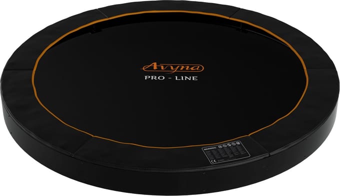 Avyna Inbouw Trampoline Ø245 cm – FlatLevel – Rond – Zwart – Premium Kwaliteit