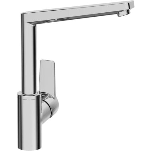 Hansatwist sink single hole mixer with full lever 09202203