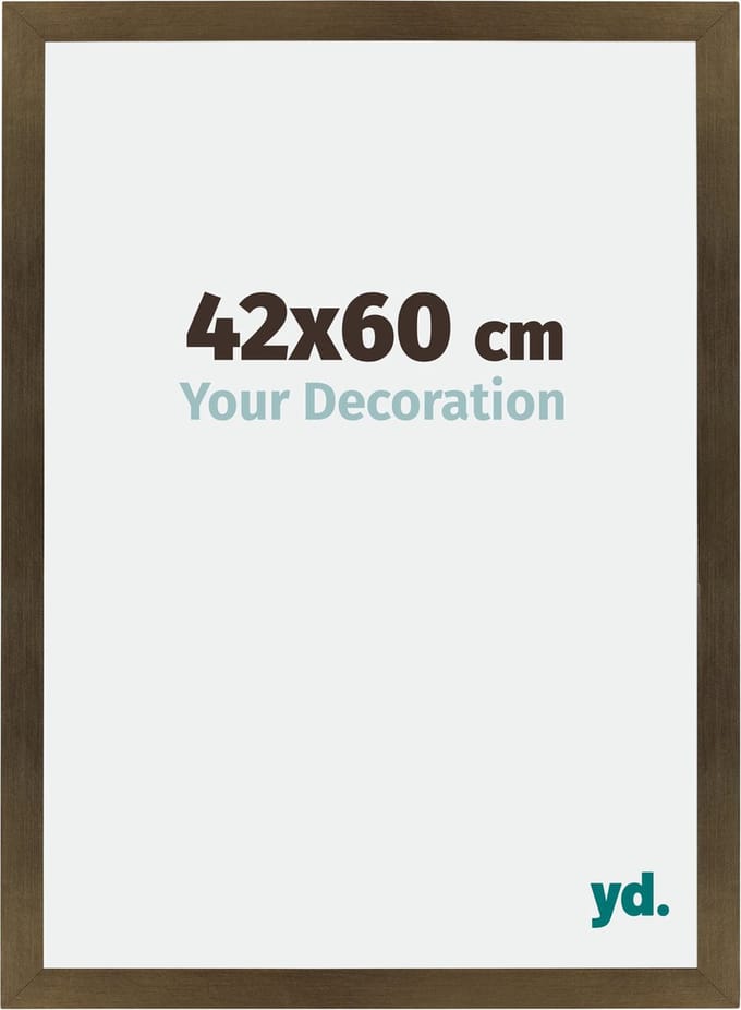 Your Decoration - Fotolijst 42x60 cm - MDF - Brons Decor - Mura