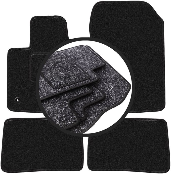 ANTHRA automatten voor: Renault Twingo II hatchback (2007-2014)