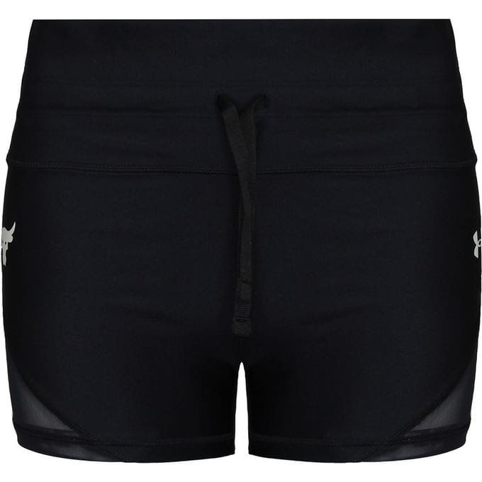 Under Armour Project Rock Womens Black DC Shorts
