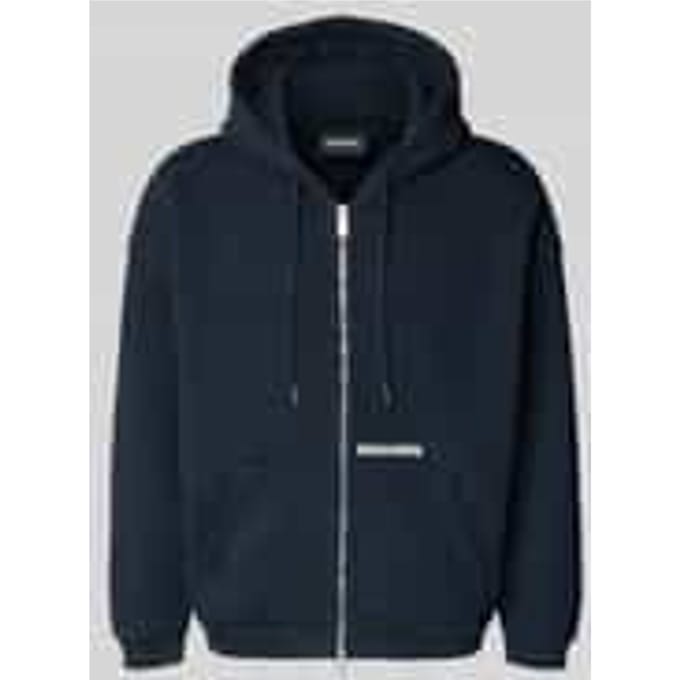 oversized sweatjack van katoenmix