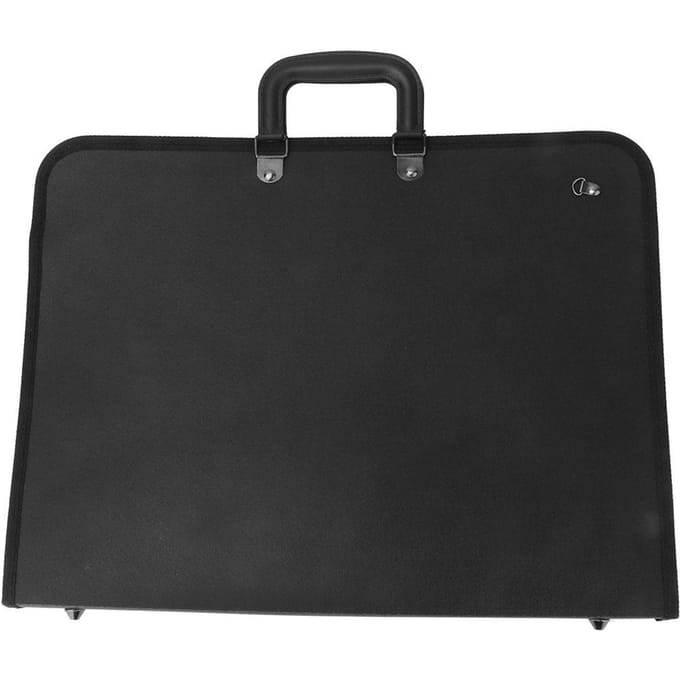 Draagbare PVC schilderplaat tas A3 tekenbord schetsbord opbergtas documenten draagtas zwart