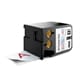 DYMO 1868750 XTL tape vinyl rood op transparant 54mm (origineel)
