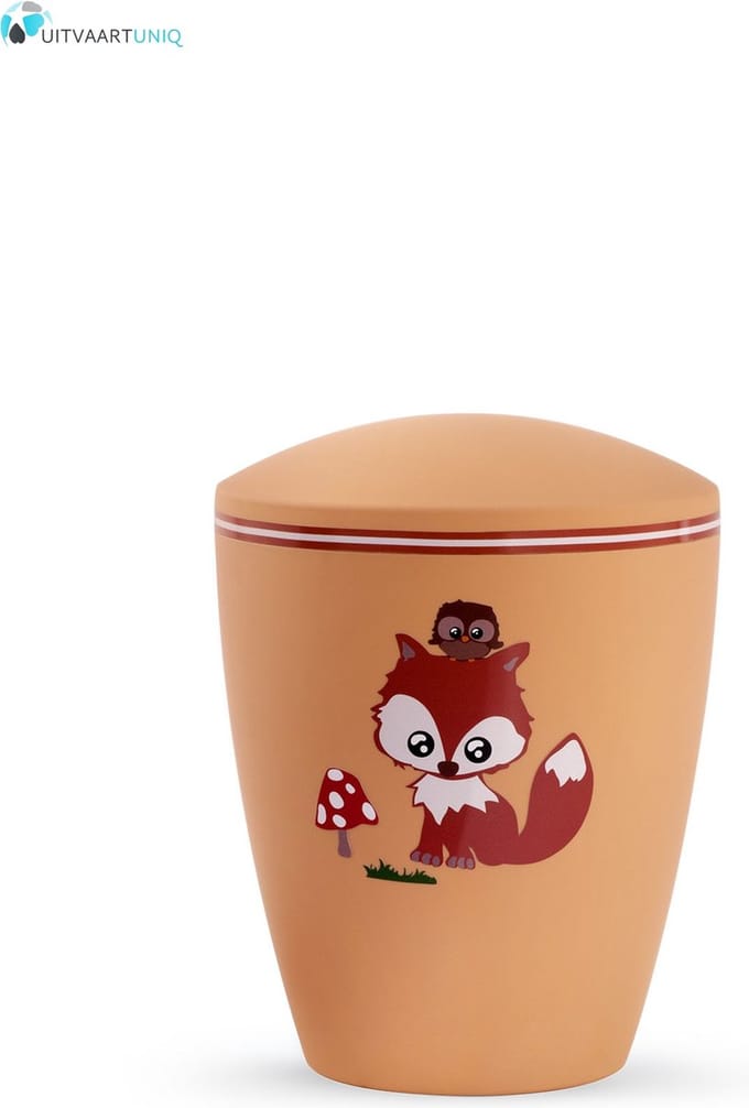 Kinder urn vosje oranje - bio