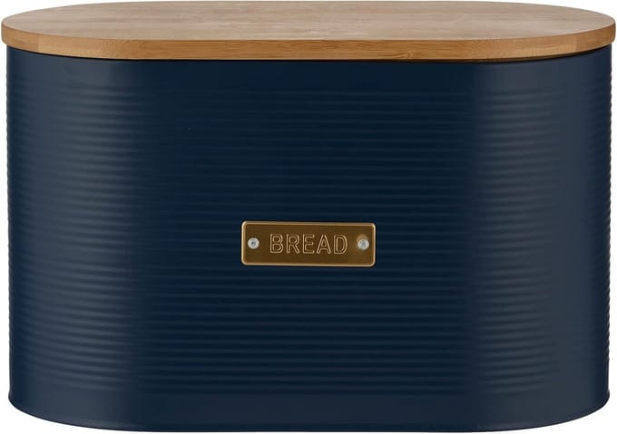 Grote Broodbak met Deksel 10.5 Liter Navy