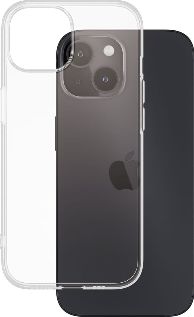 PanzerGlass, Funda SEGURA para Geschikt voor Apple iPhone 15, Transparant