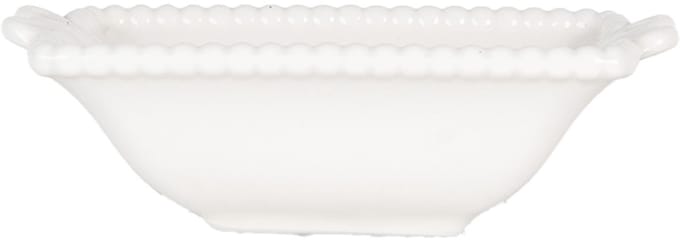 Clayre & Eef Kom 25 ml Wit Keramiek Vlinders