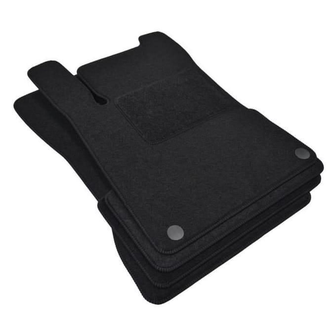 Vloermatten - Mercedes - GLB X247 - Zwart velours - 4 stuks - Antislip en waterdicht