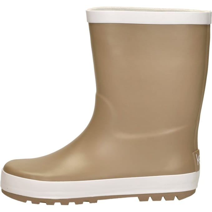 KEQ Regenlaarsjes Kinderlaarzen - Beige - Maat 35/36