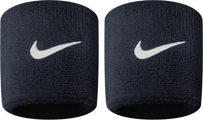 Nike Swoosh Zweetband Verpakking 2 stuks kort