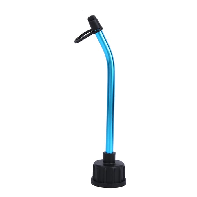 Nitro Motor Brandstofvuller Navulfles met Aluminium Legering Rietje voor RC Modelauto 250ML Wit blue