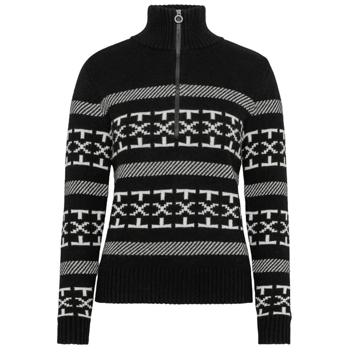 Damestrui met 1/2 rits Johaug Dalsbygda Woolmix