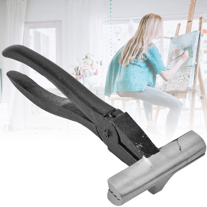 Gietijzer Olieverf Canvas Spanner Tang Handgereedschap Zwart Handvat black