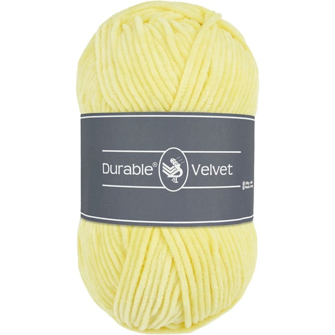 Durable Velvet - 309 light yellow - Chenille Garen