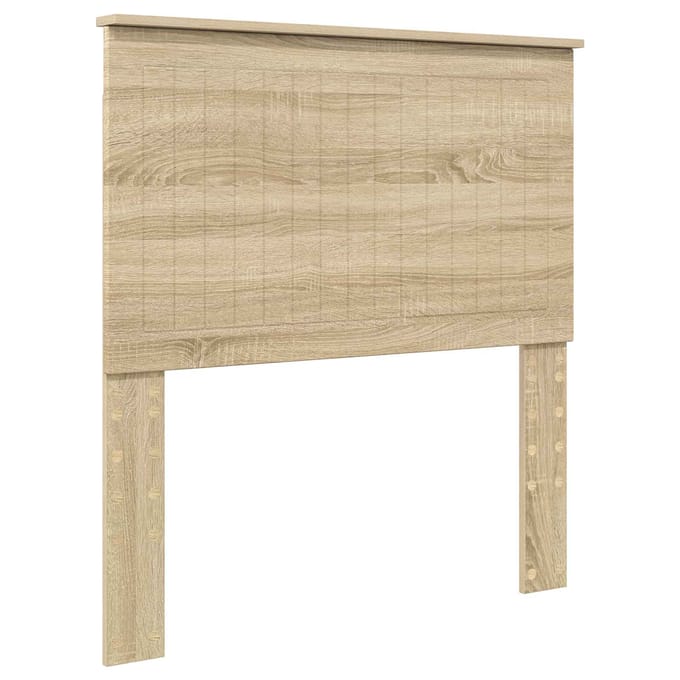 vidaXL Hoofdbord Sonoma Eiken Bewerkt hout