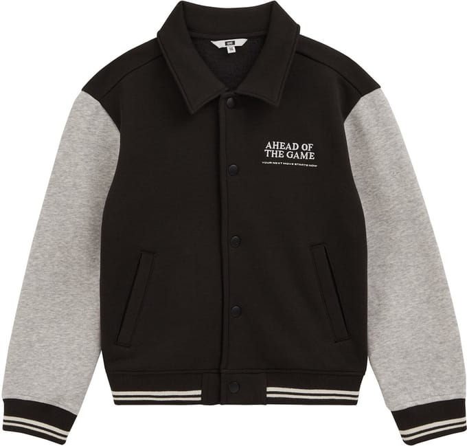 WE Fashion Jongens bombervest met embroidery