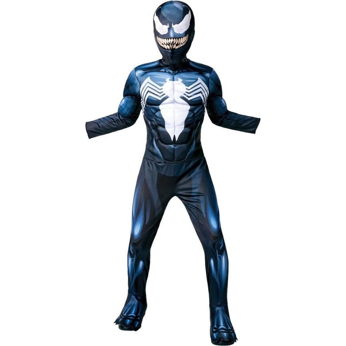 Venom Kinders/Kinderen DLX Kostuum 5-7 Years blauw/wit