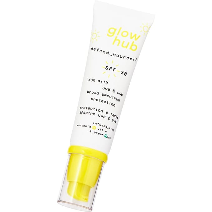 Glow Hub SPF Sun Silk Face Cream Dagcrème