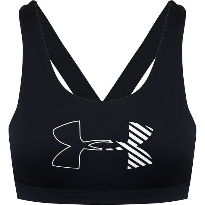 Under Armour HeatGear Dames Zwarte Sportbeha