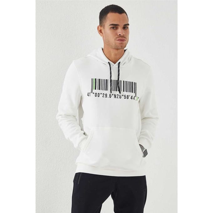 Geprinte Hoodie Sweatshirt